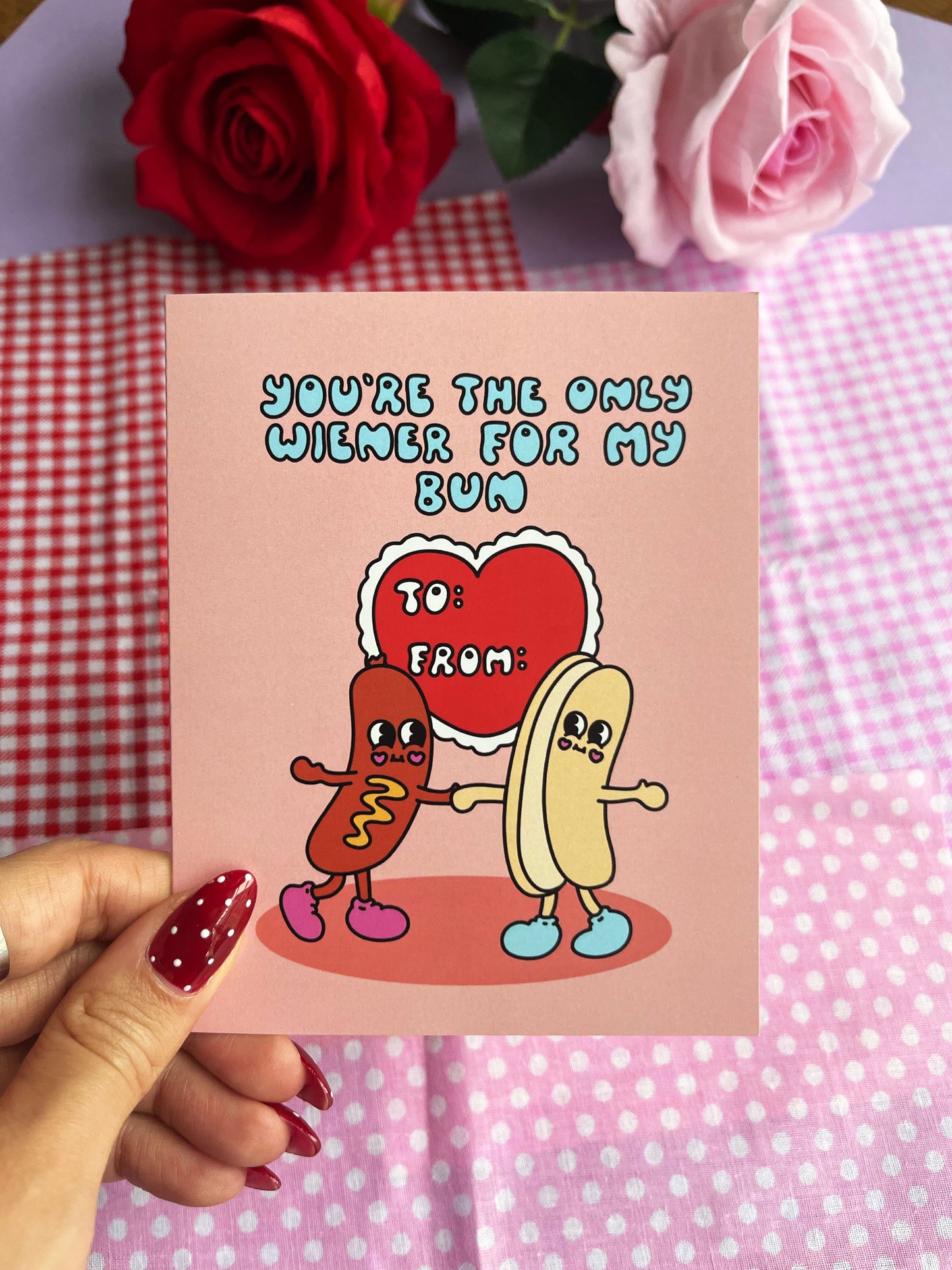 Only Wiener For My Bun Card