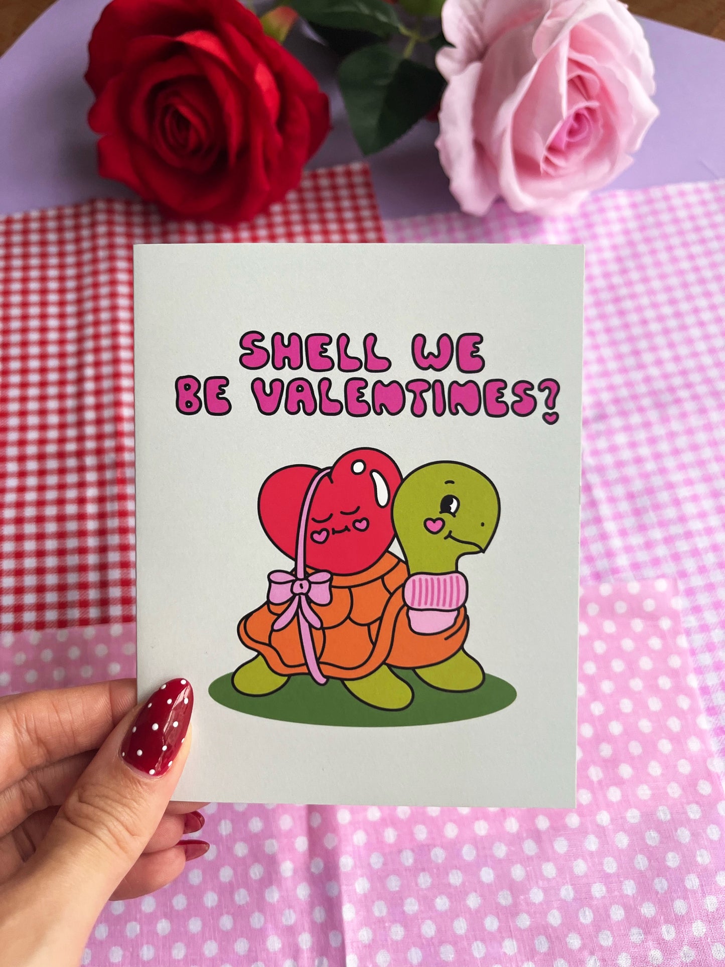 Shell We Be Valentines? Card