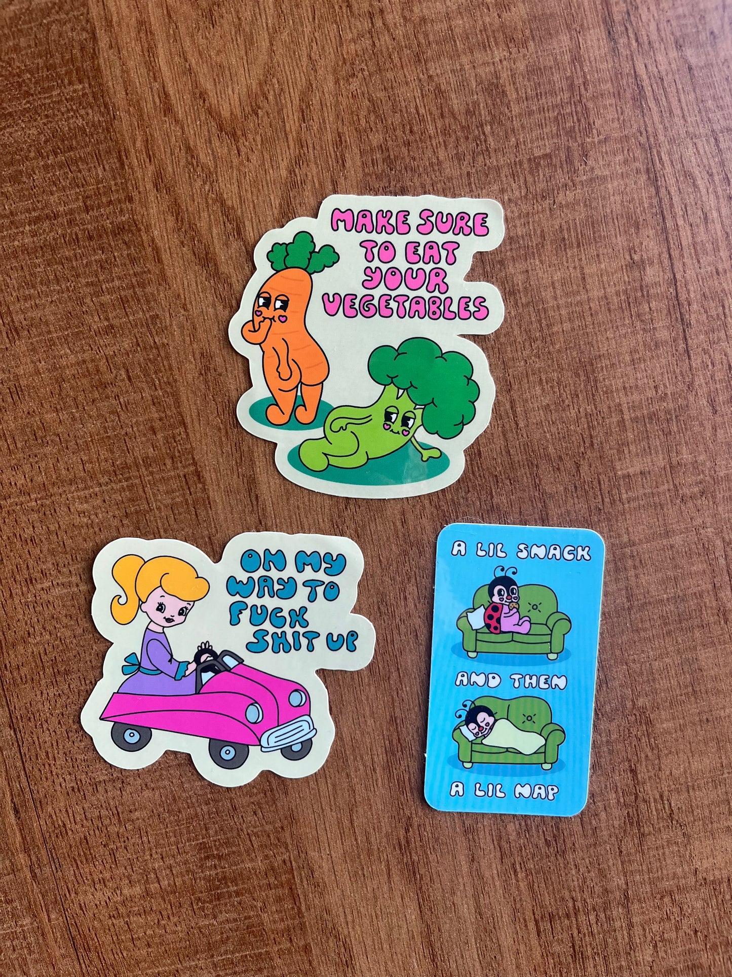 Sticker Mix - 3 stickers