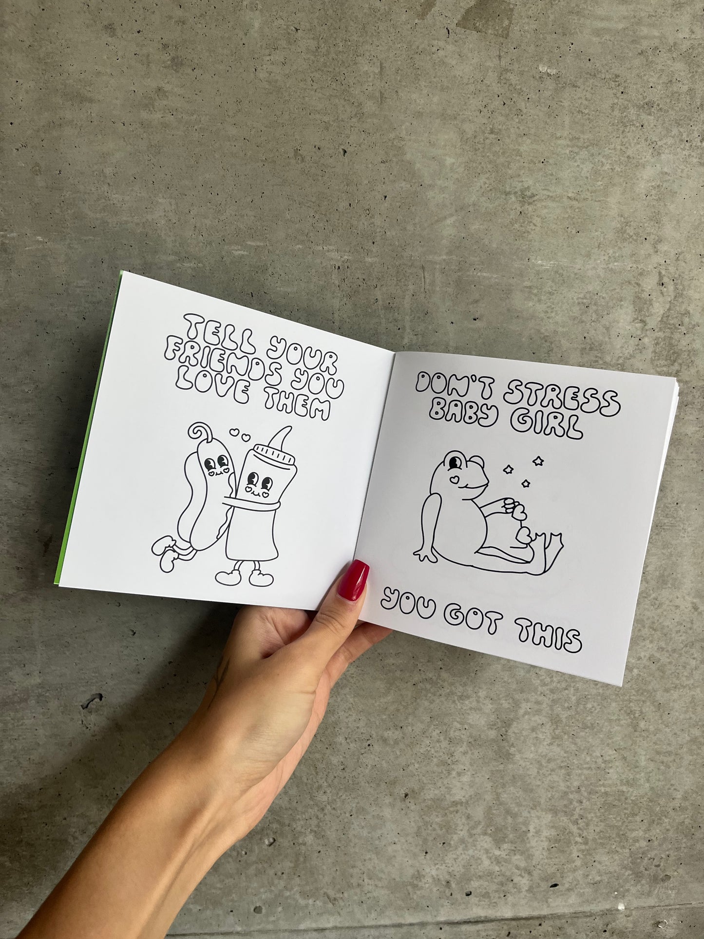 Mini Little Coloring Book