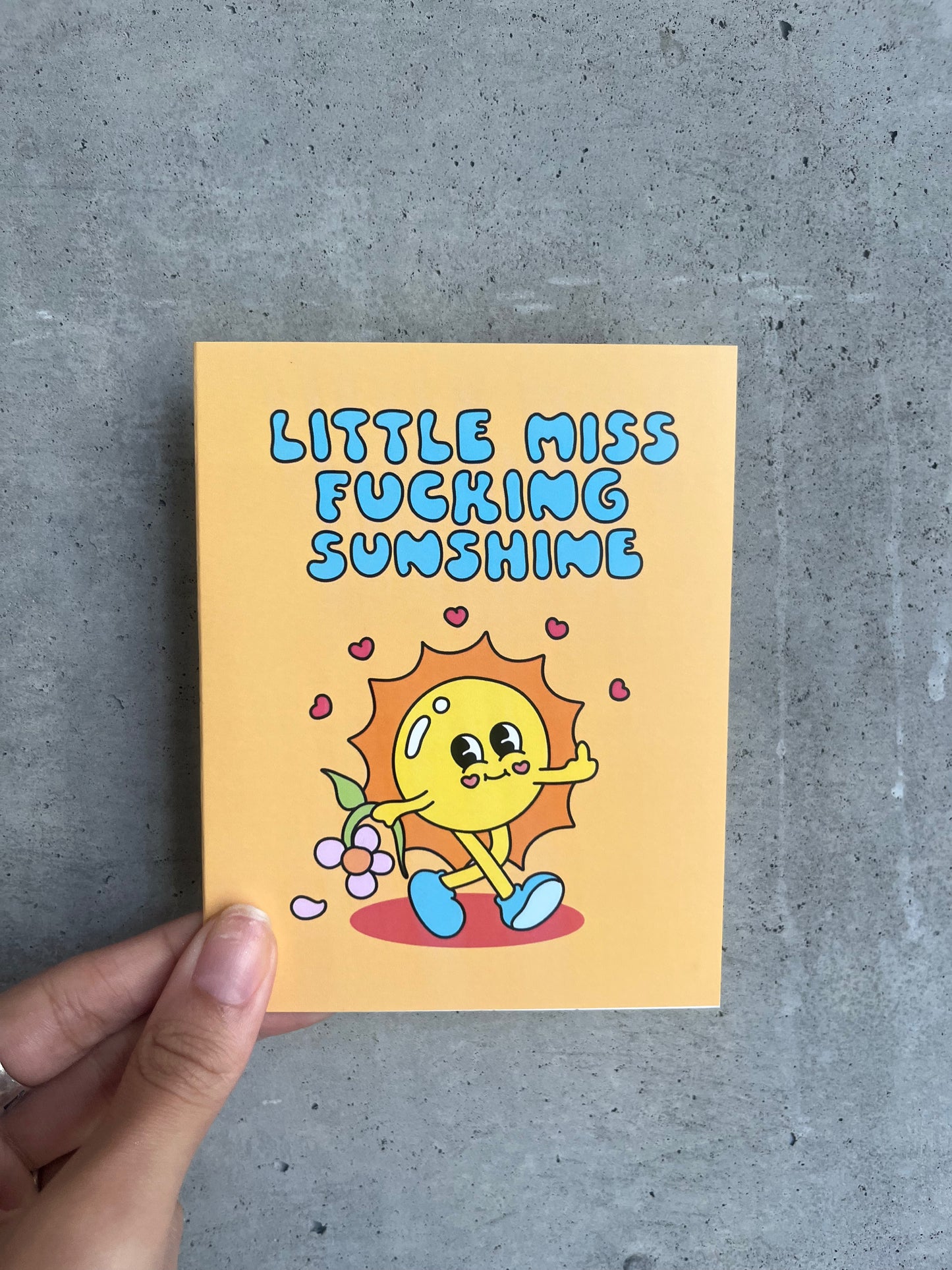 Little Miss Fking Sunshine Card