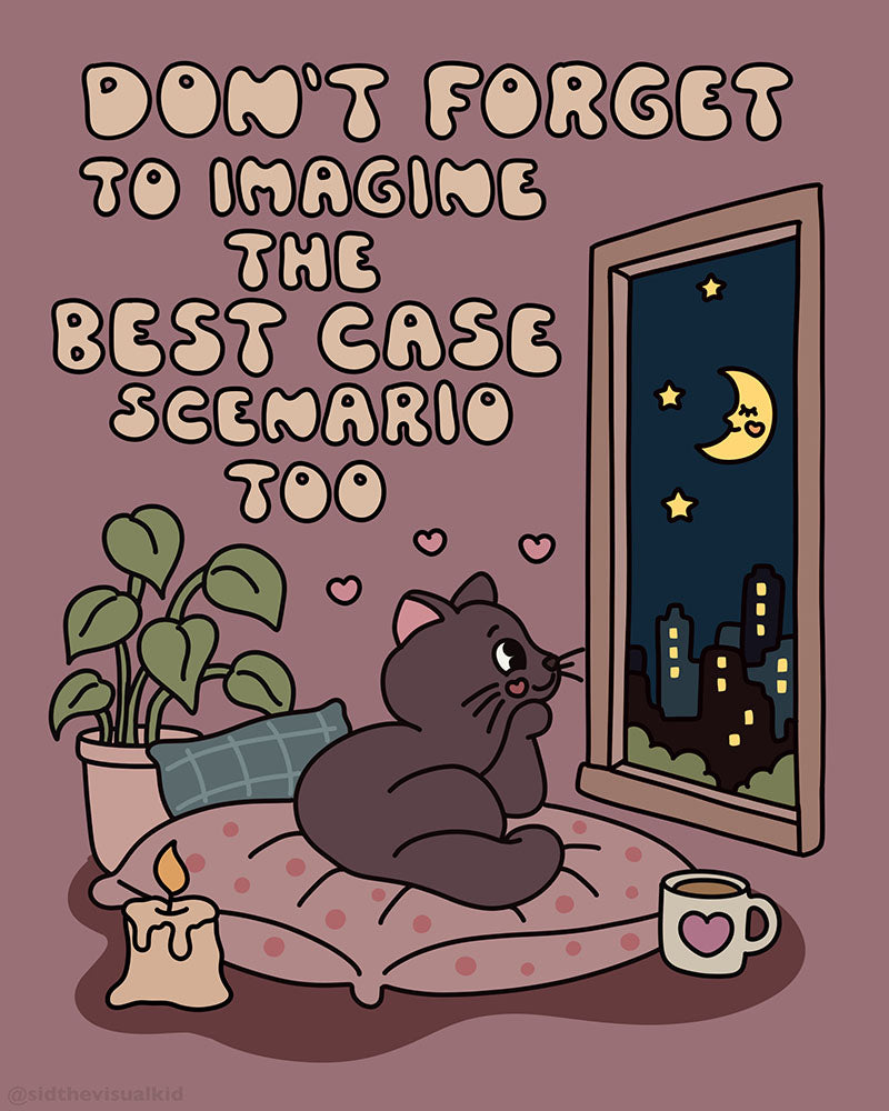 Best Case Scenario Print