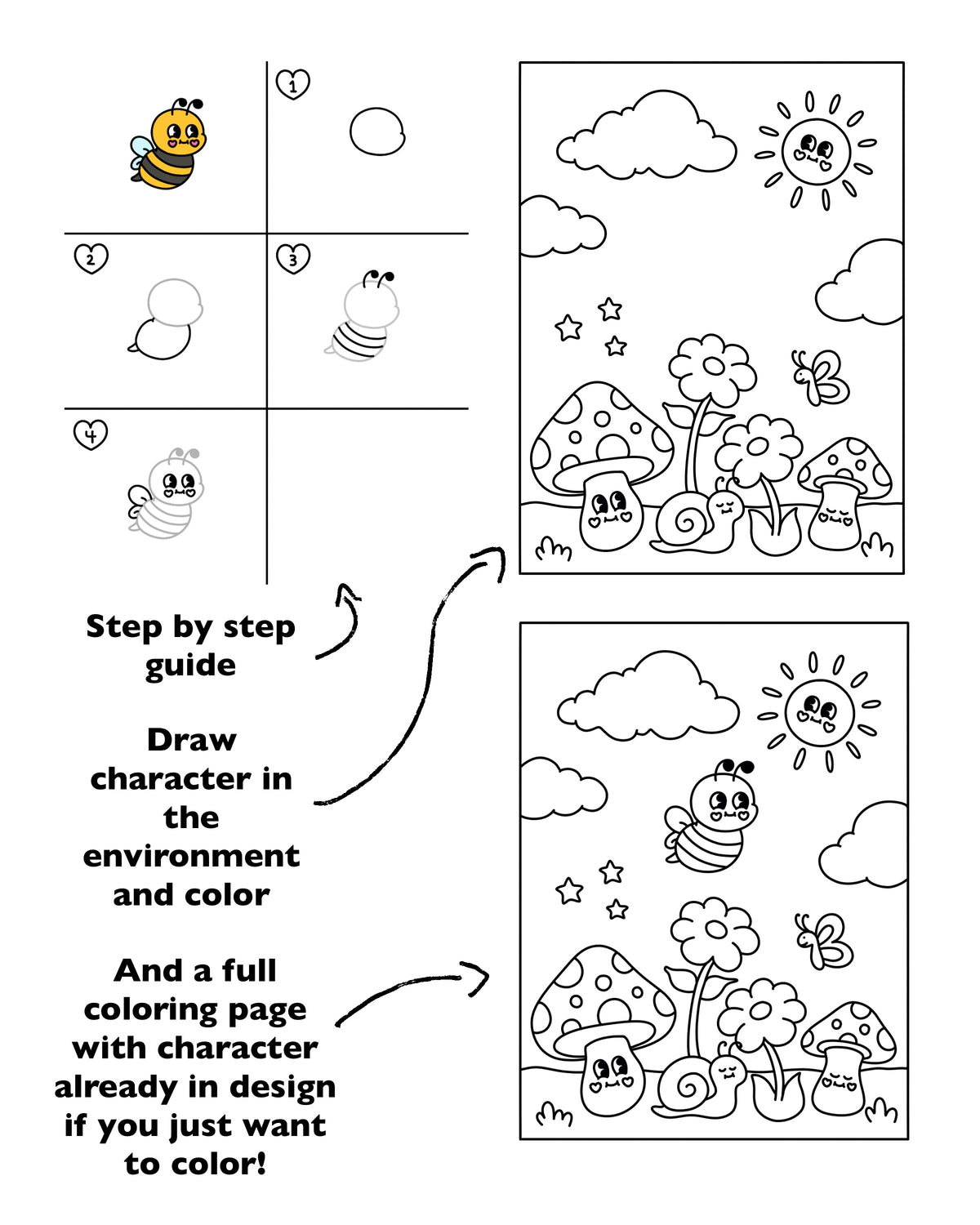 How To Draw Sid's Characters & Coloring Pages