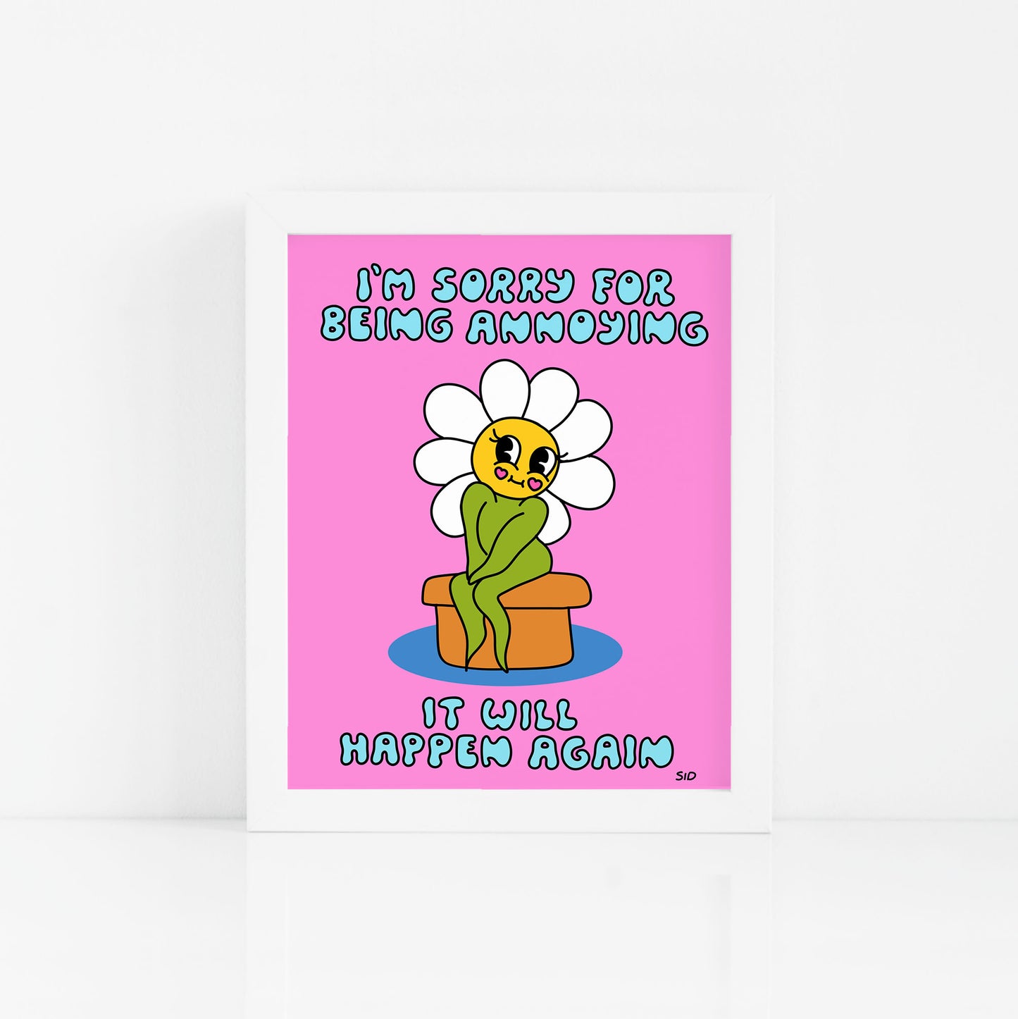 Annoying Flower Print