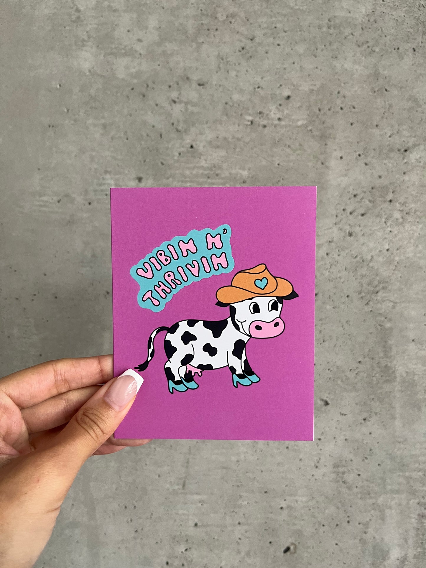 Vibin N' Thrivin Card