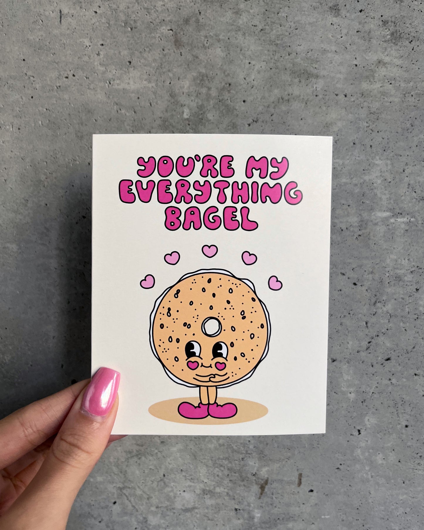 Everything Bagel Card