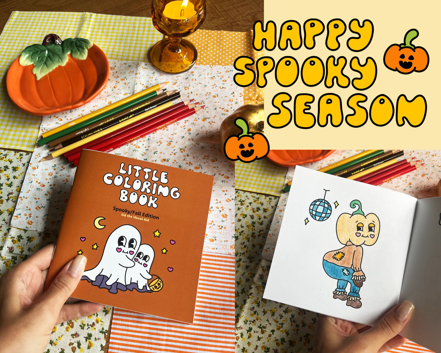 Spooky/Fall Coloring Book