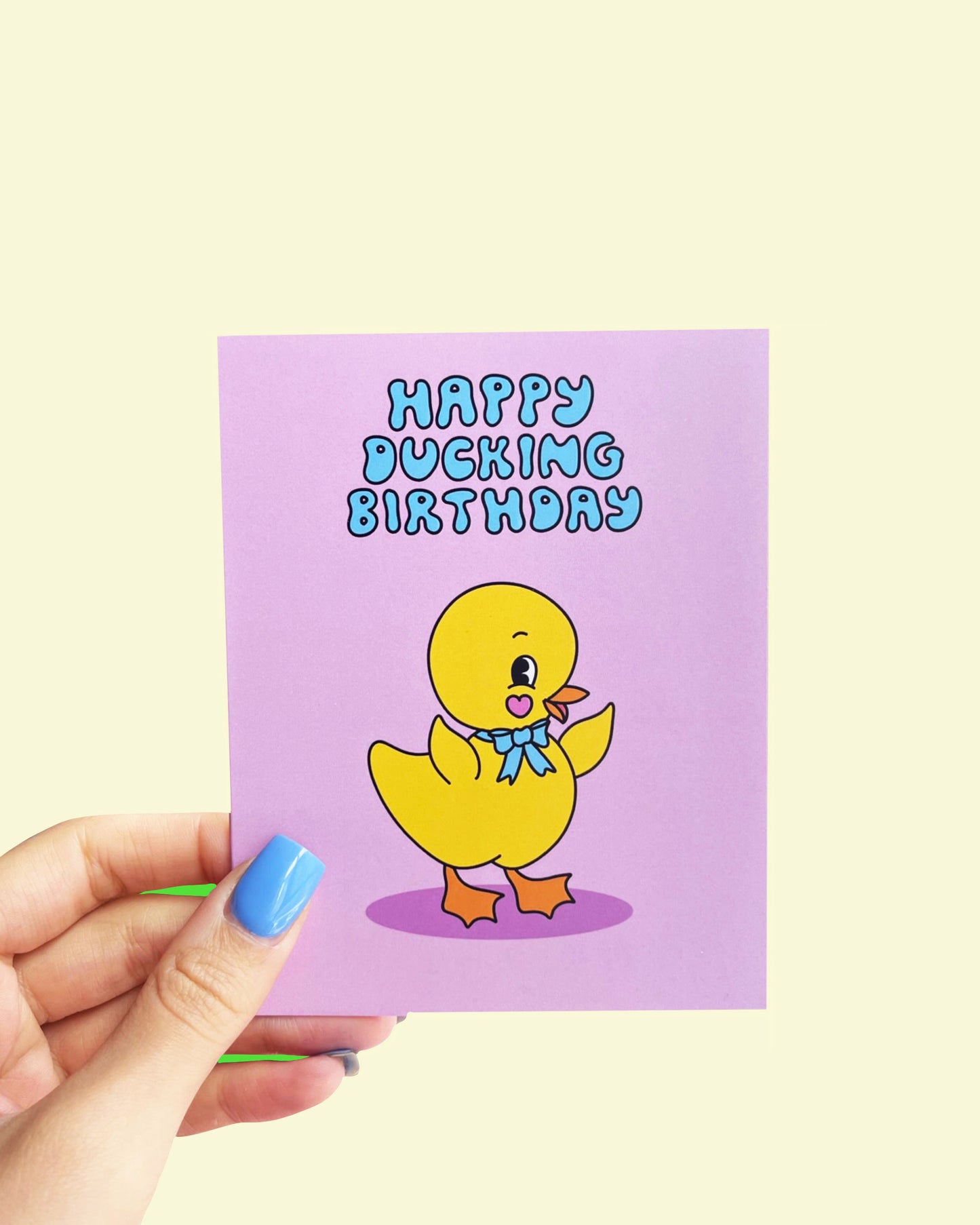 Happy Ducking Birthday Card
