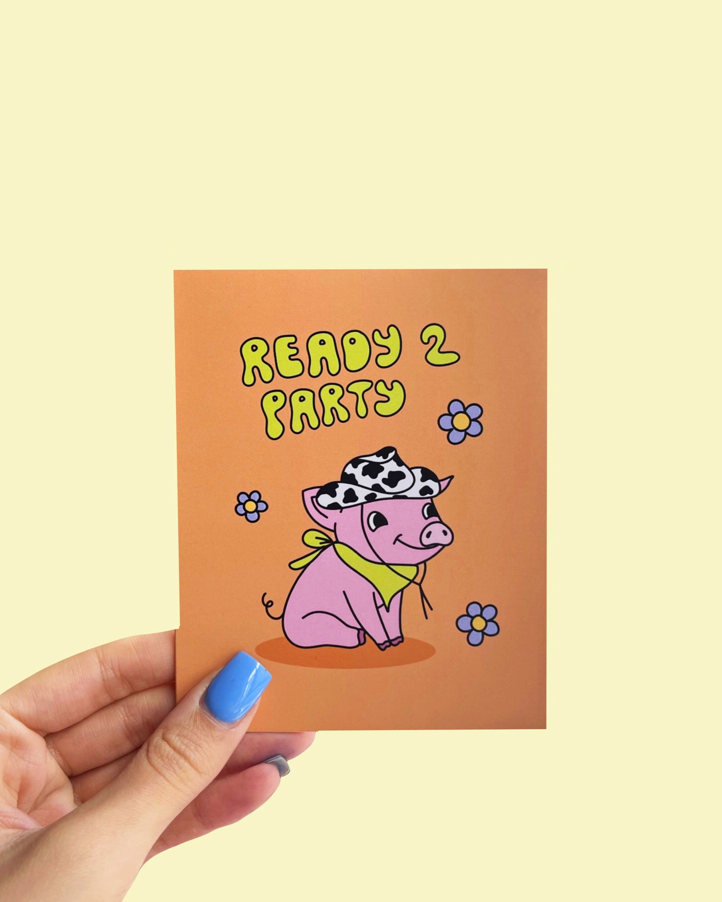 Ready 2 Party Birthday Card
