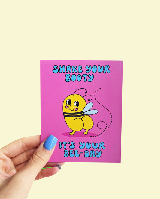 Shake Your Booty Birthday Card