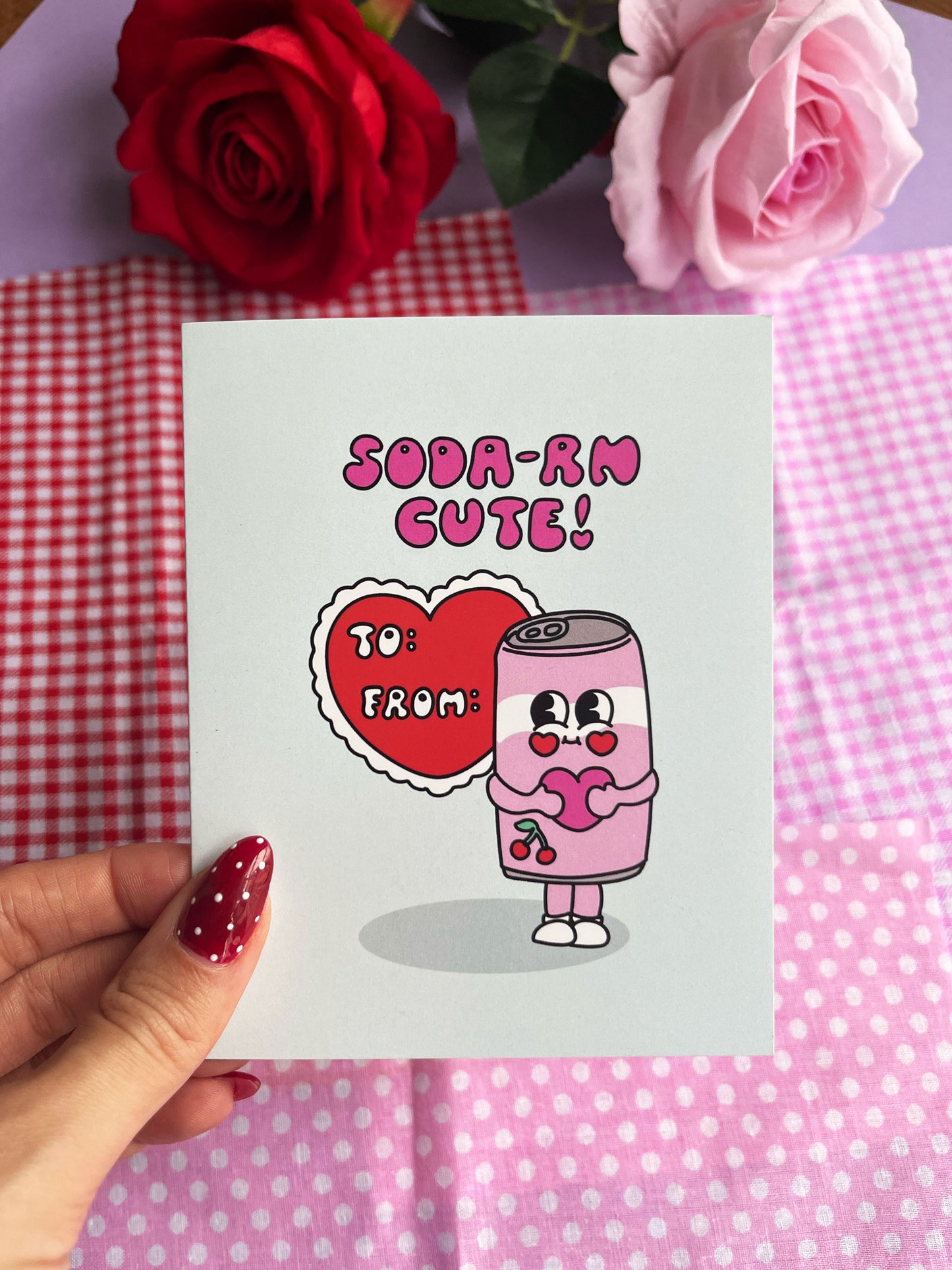 Soda-rn Cute Card