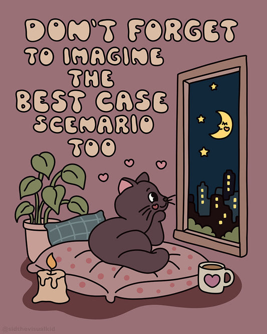 Best Case Scenario Print