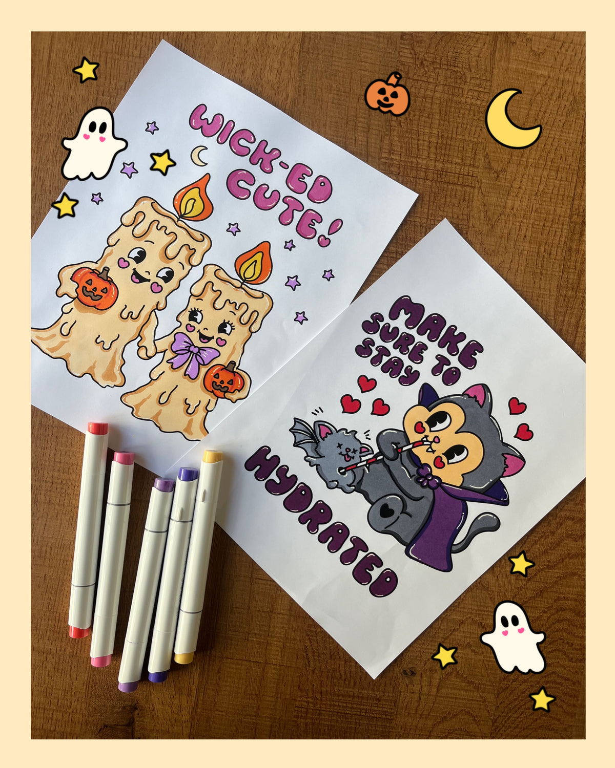 Spooky Coloring Book - Digital