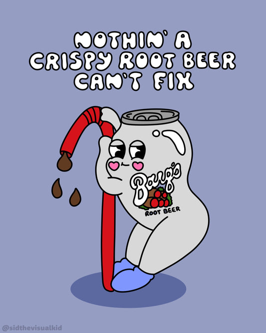 Crispy Root Beer Print