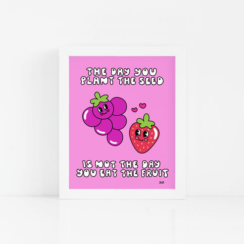 Plant The Seed Print – Sid The Visual Kid