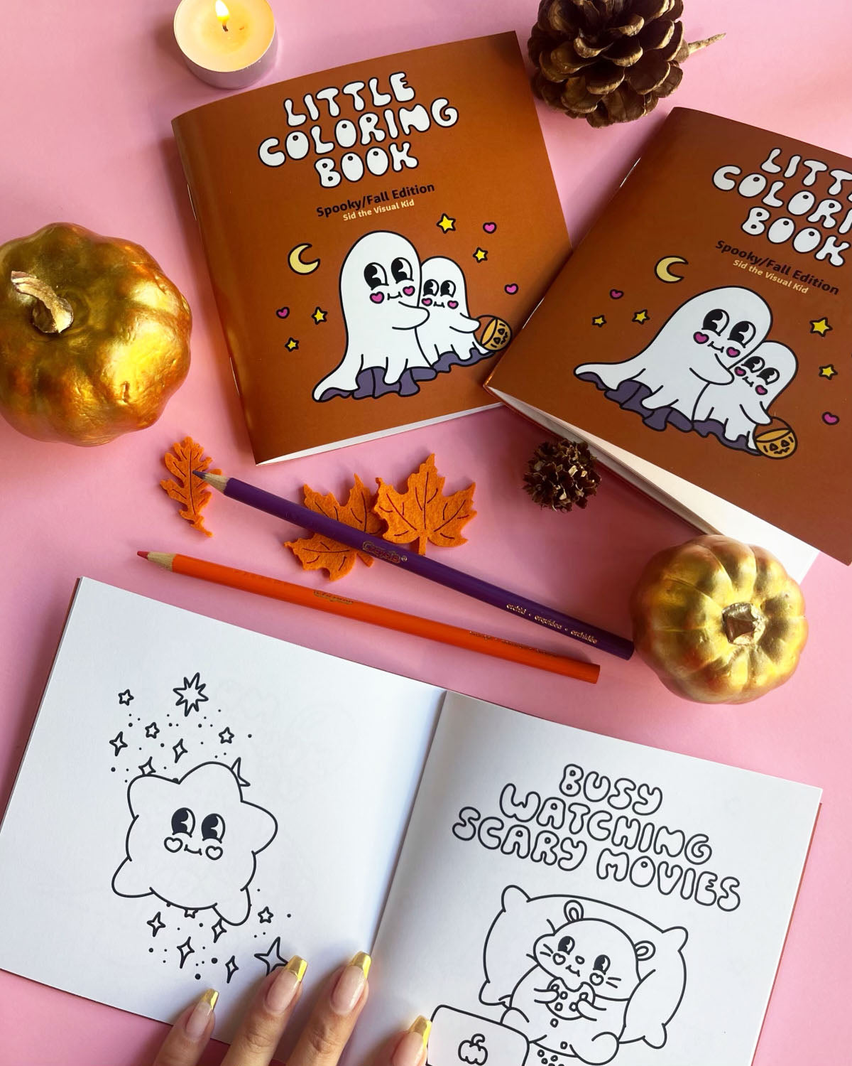 Spooky/Fall Coloring Book